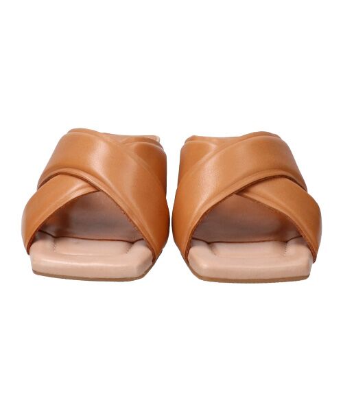 INTER-CHAUSSURES / インター ショシュール サンダル | 【ANGEL ALARCON】スクエアトウクロスベルトミュールサンダル-(D2006D) | 詳細17