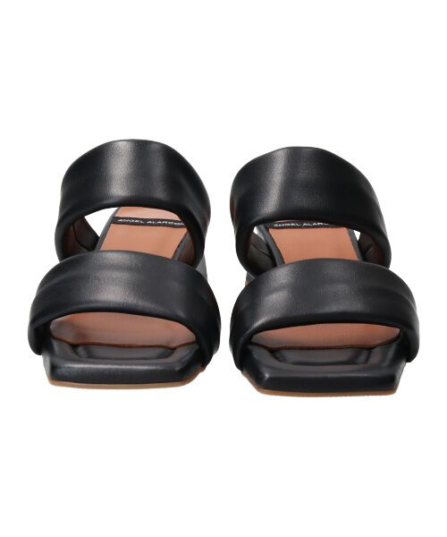INTER-CHAUSSURES / インター ショシュール サンダル | 【ANGEL ALARCON】スクエアトウパフストラップサンダル-(D2007D) | 詳細1