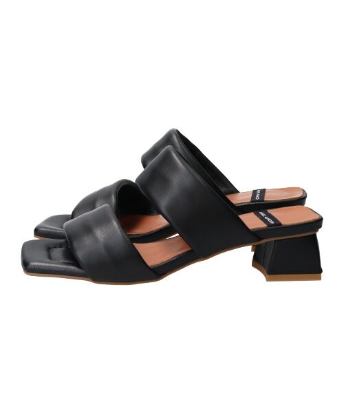 INTER-CHAUSSURES / インター ショシュール サンダル | 【ANGEL ALARCON】スクエアトウパフストラップサンダル-(D2007D) | 詳細2