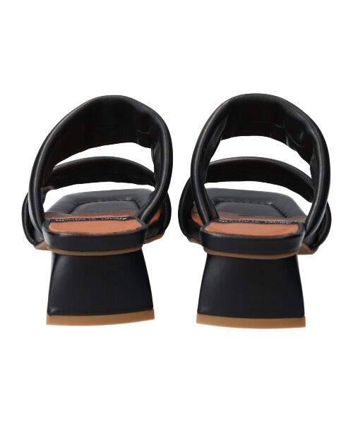 INTER-CHAUSSURES / インター ショシュール サンダル | 【ANGEL ALARCON】スクエアトウパフストラップサンダル-(D2007D) | 詳細4