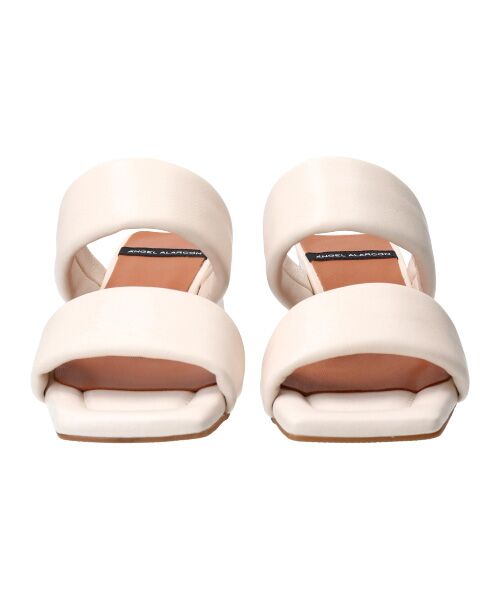 INTER-CHAUSSURES / インター ショシュール サンダル | 【ANGEL ALARCON】スクエアトウパフストラップサンダル-(D2007D) | 詳細7