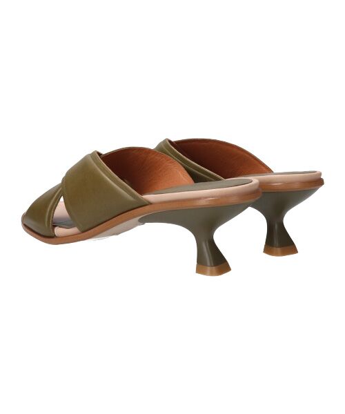 INTER-CHAUSSURES / インター ショシュール サンダル | 【ANGEL ALARCON】ラウンドトウクロスベルトミュールサンダル-(D2008D) | 詳細12