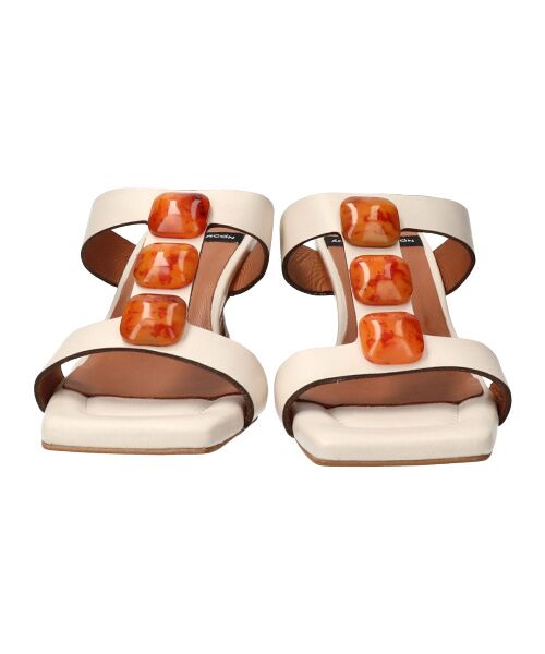 INTER-CHAUSSURES / インター ショシュール サンダル | 【ANGEL ALARCON】スクエアトウ３連ストーンサンダル-(D2009D) | 詳細8