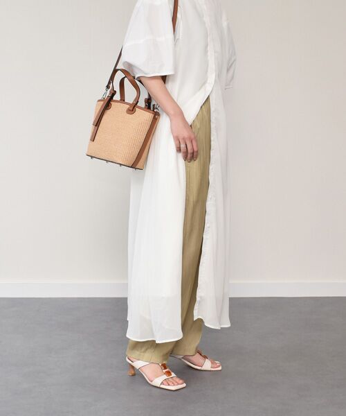 INTER-CHAUSSURES / インター ショシュール サンダル | 【ANGEL ALARCON】スクエアトウ３連ストーンサンダル-(D2009D) | 詳細15