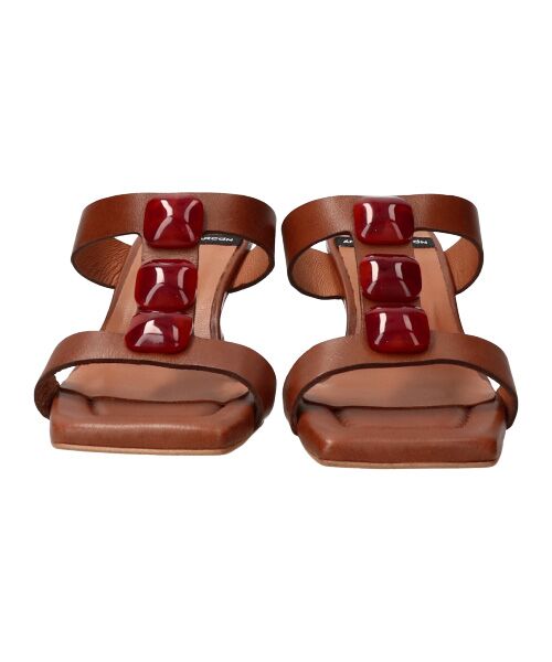 INTER-CHAUSSURES / インター ショシュール サンダル | 【ANGEL ALARCON】スクエアトウ３連ストーンサンダル-(D2009D) | 詳細16