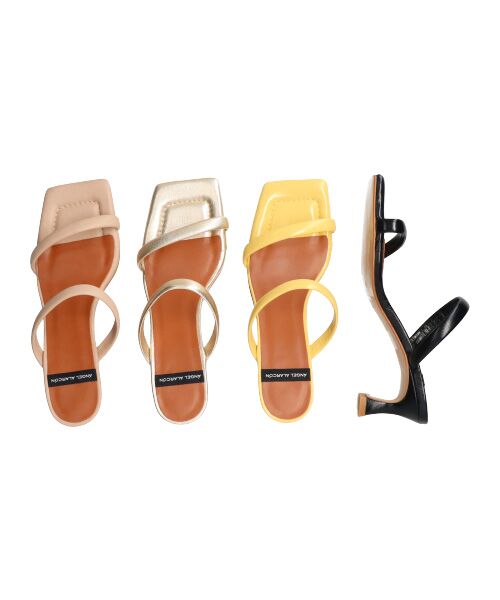 INTER-CHAUSSURES / インター ショシュール サンダル | 【ANGEL ALARCON】スクエアトウダブルストラップサンダル-(D2010D) | 詳細29