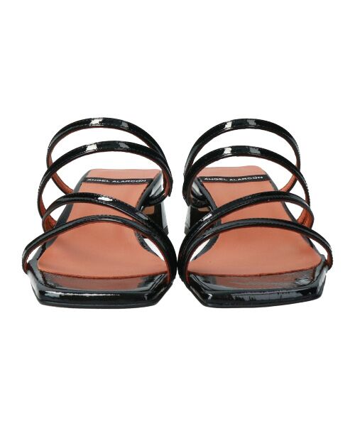 INTER-CHAUSSURES / インター ショシュール サンダル | 【ANGEL ALARCON】スクエアトウストラップミュールサンダル-(D2020D) | 詳細1