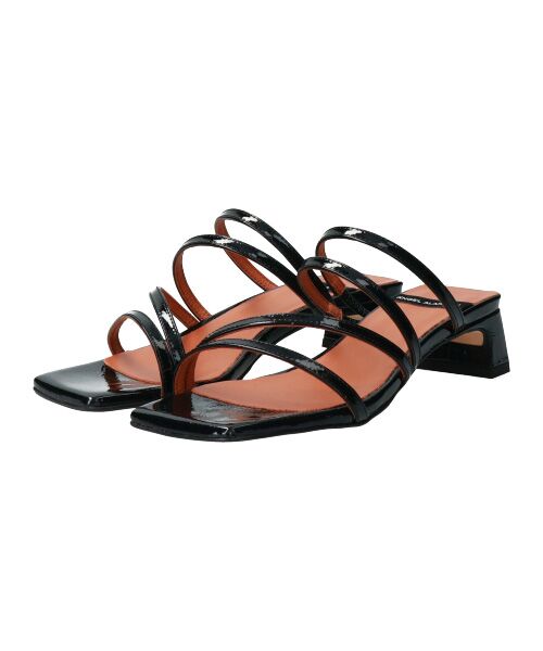 INTER-CHAUSSURES / インター ショシュール サンダル | 【ANGEL ALARCON】スクエアトウストラップミュールサンダル-(D2020D) | 詳細2