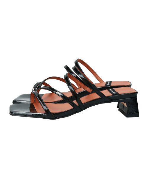 INTER-CHAUSSURES / インター ショシュール サンダル | 【ANGEL ALARCON】スクエアトウストラップミュールサンダル-(D2020D) | 詳細3