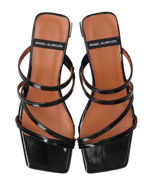 INTER-CHAUSSURES / インター ショシュール サンダル | 【ANGEL ALARCON】スクエアトウストラップミュールサンダル-(D2020D) | 詳細6