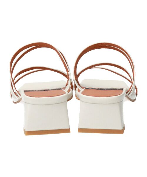 INTER-CHAUSSURES / インター ショシュール サンダル | 【ANGEL ALARCON】スクエアトウストラップミュールサンダル-(D2020D) | 詳細12