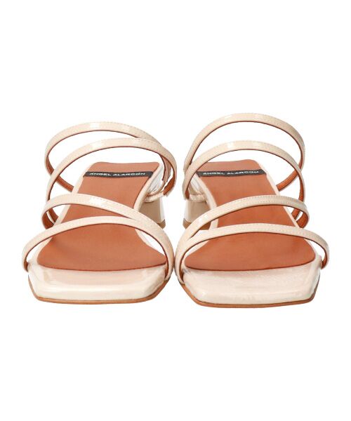 INTER-CHAUSSURES / インター ショシュール サンダル | 【ANGEL ALARCON】スクエアトウストラップミュールサンダル-(D2020D) | 詳細15