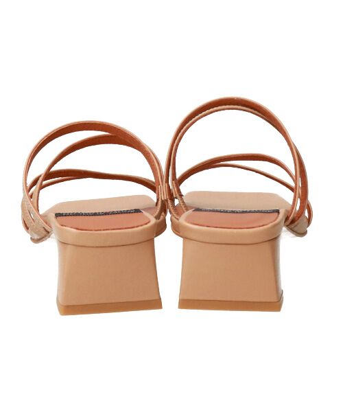 INTER-CHAUSSURES / インター ショシュール サンダル | 【ANGEL ALARCON】スクエアトウストラップミュールサンダル-(D2020D) | 詳細25