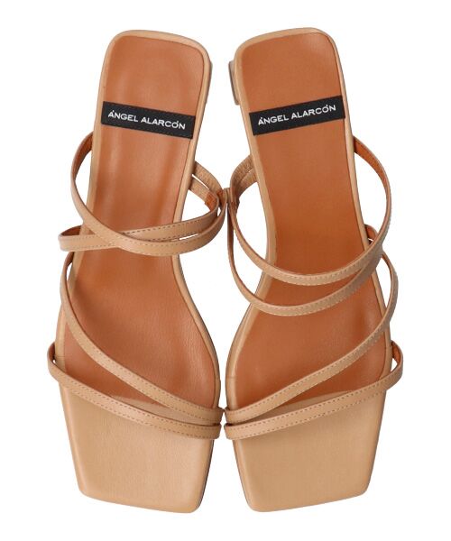 INTER-CHAUSSURES / インター ショシュール サンダル | 【ANGEL ALARCON】スクエアトウストラップミュールサンダル-(D2020D) | 詳細26