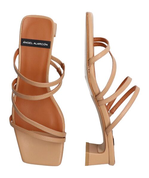 INTER-CHAUSSURES / インター ショシュール サンダル | 【ANGEL ALARCON】スクエアトウストラップミュールサンダル-(D2020D) | 詳細28