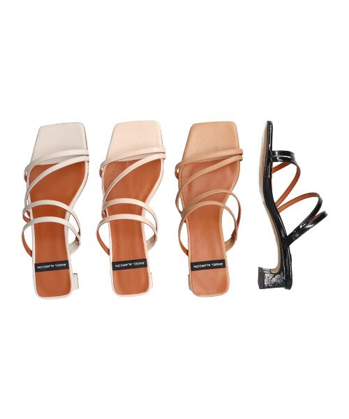 INTER-CHAUSSURES / インター ショシュール サンダル | 【ANGEL ALARCON】スクエアトウストラップミュールサンダル-(D2020D) | 詳細29