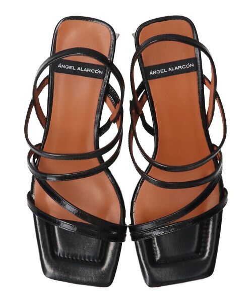 INTER-CHAUSSURES / インター ショシュール サンダル | 【ANGEL ALARCON】スクエアトウストラップサンダル-(D2071D) | 詳細5