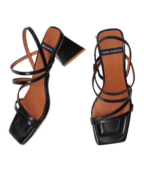 INTER-CHAUSSURES / インター ショシュール サンダル | 【ANGEL ALARCON】スクエアトウストラップサンダル-(D2071D) | 詳細7