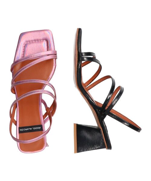 INTER-CHAUSSURES / インター ショシュール サンダル | 【ANGEL ALARCON】スクエアトウストラップサンダル-(D2071D) | 詳細15