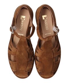 INTER-CHAUSSURES / インター ショシュール サンダル | 【PASCUCCI】ホワイトソールグルカサンダル-(D2102D)