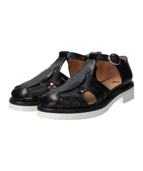 INTER-CHAUSSURES / インター ショシュール サンダル | 【PASCUCCI】ホワイトソールグルカサンダル-(D2102D) | 詳細2