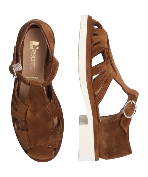 INTER-CHAUSSURES / インター ショシュール サンダル | 【PASCUCCI】ホワイトソールグルカサンダル-(D2102D) | 詳細15