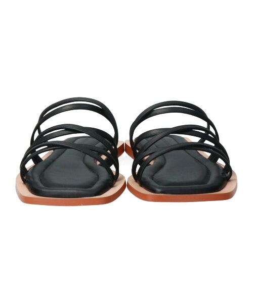 INTER-CHAUSSURES / インター ショシュール サンダル | 【ANGEL ALARCON】スクエアトウストラップフラットサンダル-(D2210D) | 詳細1