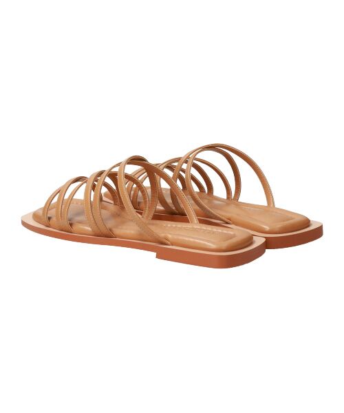 INTER-CHAUSSURES / インター ショシュール サンダル | 【ANGEL ALARCON】スクエアトウストラップフラットサンダル-(D2210D) | 詳細10