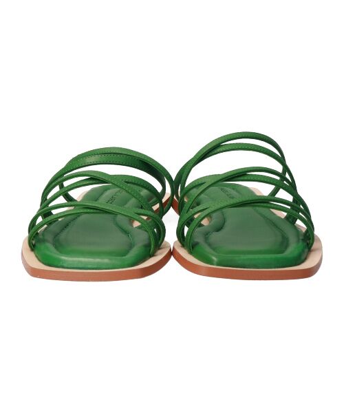 INTER-CHAUSSURES / インター ショシュール サンダル | 【ANGEL ALARCON】スクエアトウストラップフラットサンダル-(D2210D) | 詳細15