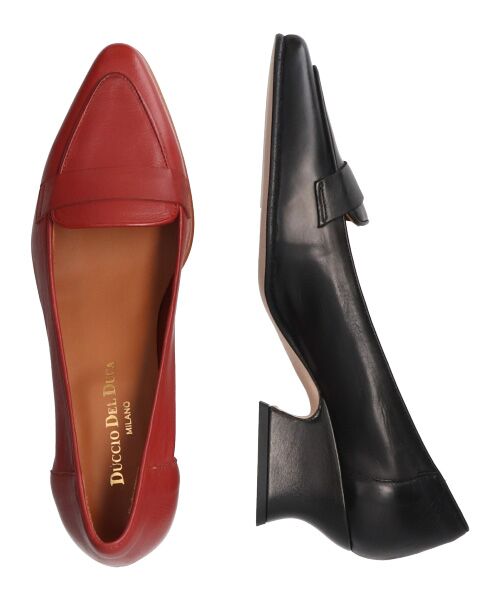 INTER-CHAUSSURES / インター ショシュール ビジネス・ドレスシューズ | 【DUCCIO DEL DUCA】ポインテッドトウモカパンプス-(E1602E) | 詳細8