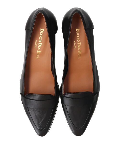 INTER-CHAUSSURES / インター ショシュール ビジネス・ドレスシューズ | 【DUCCIO DEL DUCA】ポインテッドトウモカパンプス-(E1602E) | 詳細13