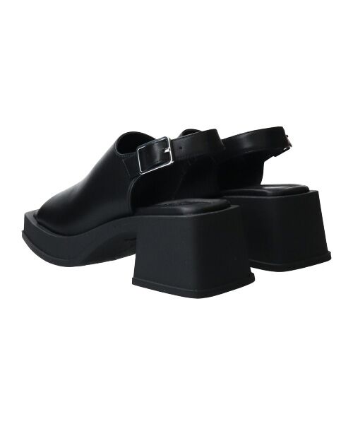 INTER-CHAUSSURES / インター ショシュール サンダル | 【VAGABOND】スクエアトウカバードサンダル-(E2001E) | 詳細4