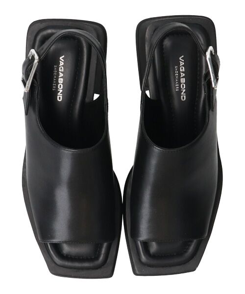 INTER-CHAUSSURES / インター ショシュール サンダル | 【VAGABOND】スクエアトウカバードサンダル-(E2001E) | 詳細6