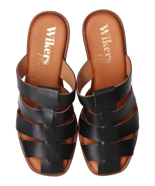 INTER-CHAUSSURES / インター ショシュール サンダル | 【Wikers】グルカテイストミュールサンダル-(E2004E) | 詳細6