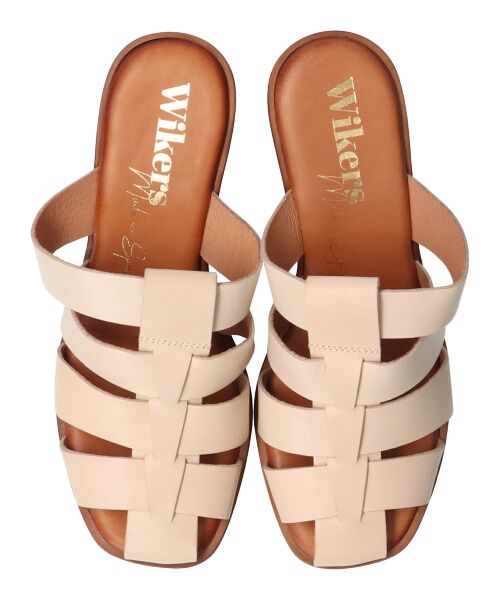 INTER-CHAUSSURES / インター ショシュール サンダル | 【Wikers】グルカテイストミュールサンダル-(E2004E) | 詳細14