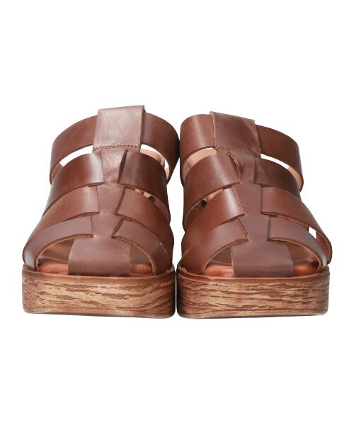 INTER-CHAUSSURES / インター ショシュール サンダル | 【Wikers】グルカテイストミュールサンダル-(E2004E) | 詳細17