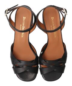 INTER-CHAUSSURES / インター ショシュール サンダル | 【DUCCIO DEL DUCA】ラウンドトウアンクルストラップサンダル-(E2005E)