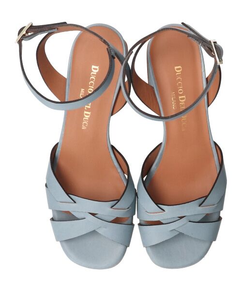 INTER-CHAUSSURES / インター ショシュール サンダル | 【DUCCIO DEL DUCA】ラウンドトウアンクルストラップサンダル-(E2005E) | 詳細20