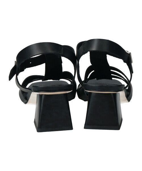 INTER-CHAUSSURES / インター ショシュール サンダル | 【Oh my Sandals】スクエアトウアンクルストラップサンダル-(E2010E) | 詳細4