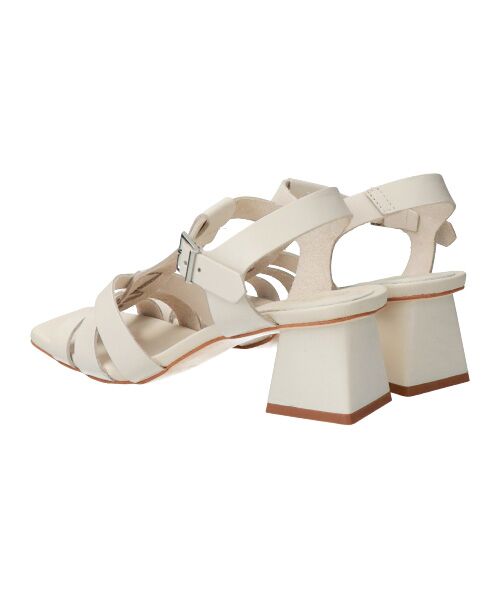 INTER-CHAUSSURES / インター ショシュール サンダル | 【Oh my Sandals】スクエアトウアンクルストラップサンダル-(E2010E) | 詳細10