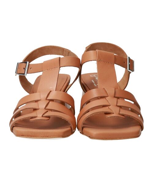 INTER-CHAUSSURES / インター ショシュール サンダル | 【Oh my Sandals】スクエアトウアンクルストラップサンダル-(E2010E) | 詳細15