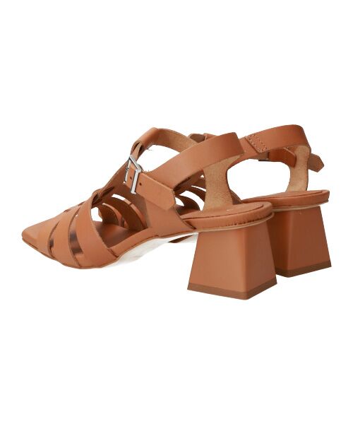 INTER-CHAUSSURES / インター ショシュール サンダル | 【Oh my Sandals】スクエアトウアンクルストラップサンダル-(E2010E) | 詳細18
