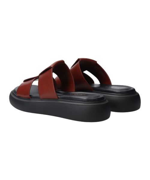 INTER-CHAUSSURES / インター ショシュール サンダル | 【VAGABOND】厚底レザースライドサンダル-(E2100E) | 詳細18