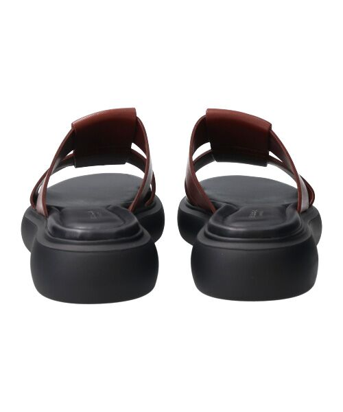 INTER-CHAUSSURES / インター ショシュール サンダル | 【VAGABOND】厚底レザースライドサンダル-(E2100E) | 詳細19