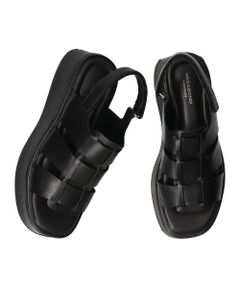 INTER-CHAUSSURES / インター ショシュール サンダル | 【VAGABOND】厚底グルカテイストサンダル-(E2102E)