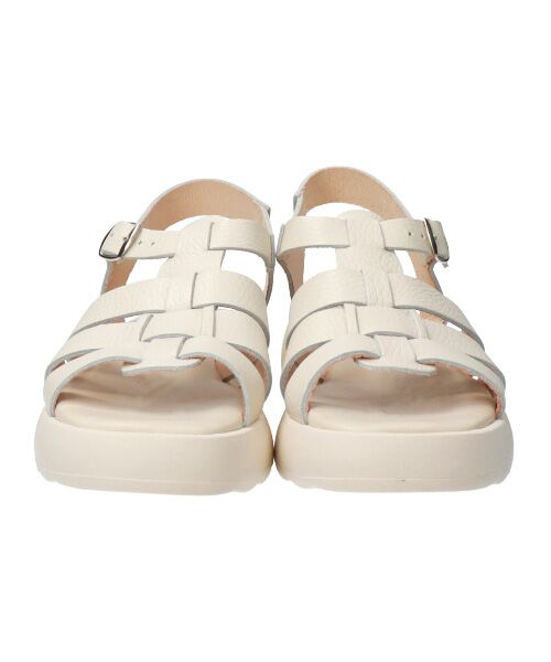 INTER-CHAUSSURES / インター ショシュール サンダル | 【Wikers】ソフトスクエアトウ厚底グルカサンダル-(E2113E) | 詳細1