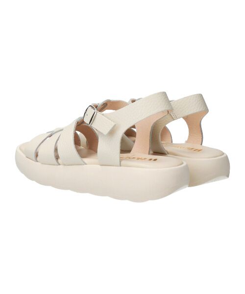 INTER-CHAUSSURES / インター ショシュール サンダル | 【Wikers】ソフトスクエアトウ厚底グルカサンダル-(E2113E) | 詳細3