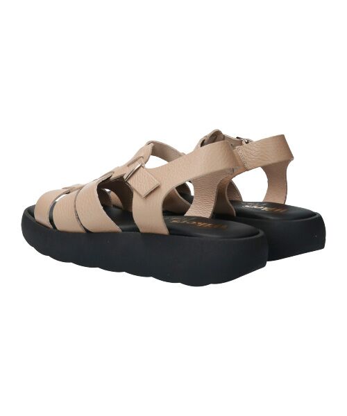 INTER-CHAUSSURES / インター ショシュール サンダル | 【Wikers】ソフトスクエアトウ厚底グルカサンダル-(E2113E) | 詳細11