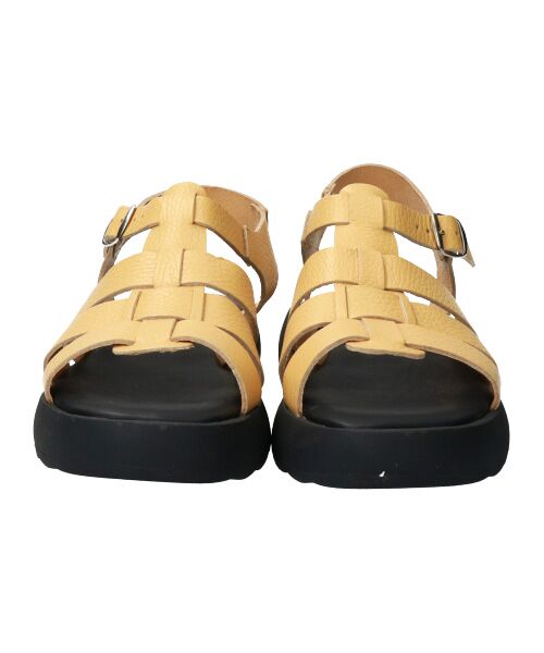 INTER-CHAUSSURES / インター ショシュール サンダル | 【Wikers】ソフトスクエアトウ厚底グルカサンダル-(E2113E) | 詳細22