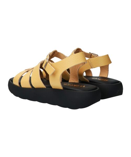 INTER-CHAUSSURES / インター ショシュール サンダル | 【Wikers】ソフトスクエアトウ厚底グルカサンダル-(E2113E) | 詳細24